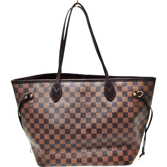 Louis Vuitton Handbags - 228640AU (X6) Louis Vuitton Tote Bag Neverfull MM Brown Damier